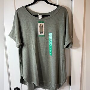 Matty M Sage Green Short Sleeve Tee